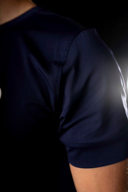 TBP Men, Smooth Series Navy Bleu Shortsleeve Shirt