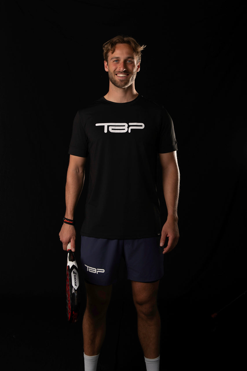 TBP Men, Smooth Series Black Shortsleeve Shirt