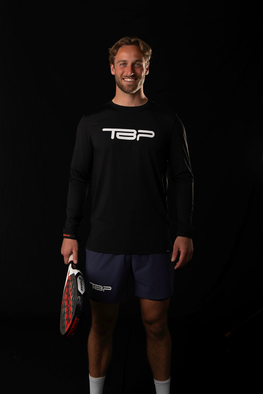 TBP Men, Smooth Series Black Longsleeve Shirt
