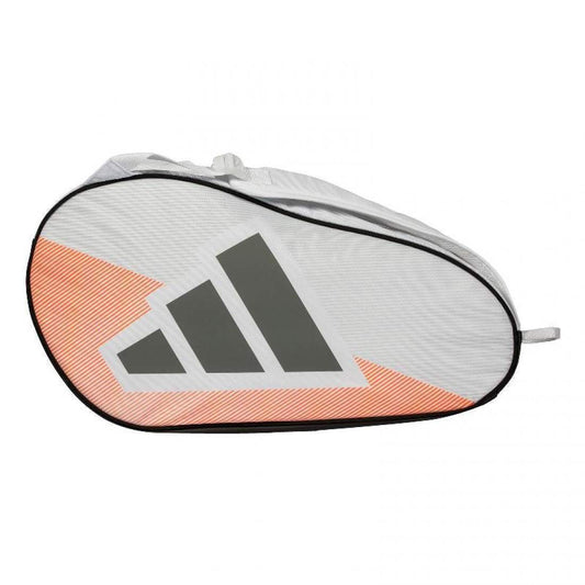 ADIDAS CONTROL RACKETBAG PADEL '26 WIT/GRIJS/ORANJE