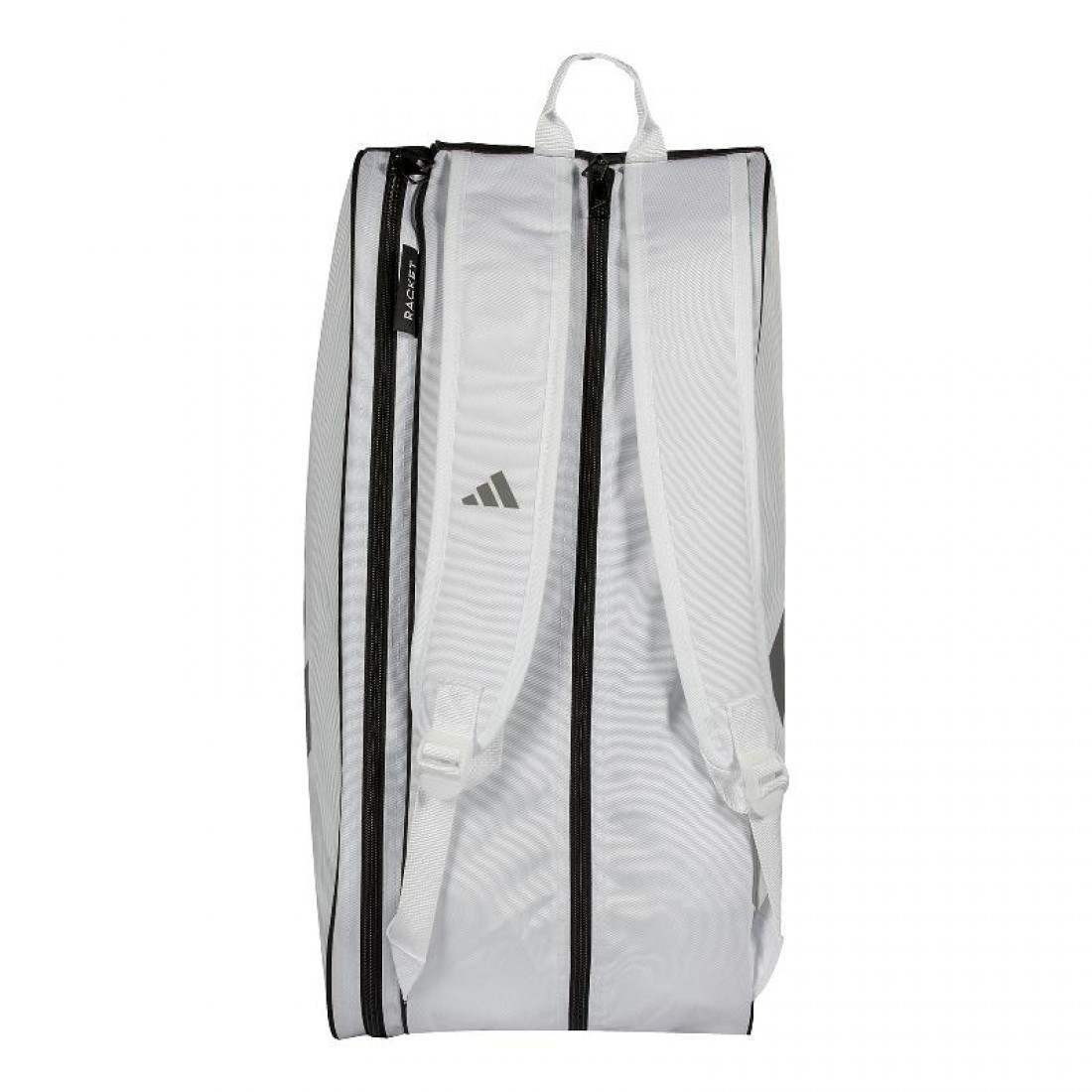 ADIDAS CONTROL RACKETBAG PADEL '26 WIT/GRIJS/ORANJE