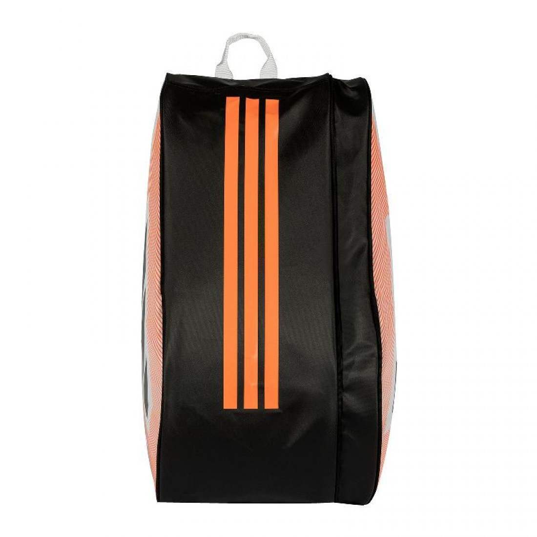 ADIDAS CONTROL RACKETBAG PADEL '26 WIT/GRIJS/ORANJE