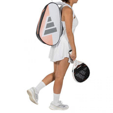 ADIDAS CONTROL RACKETBAG PADEL '26 WIT/GRIJS/ORANJE