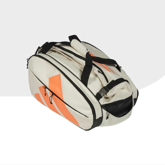 Adidas Multigame Racketbagpadel 2026 Beige/oranje