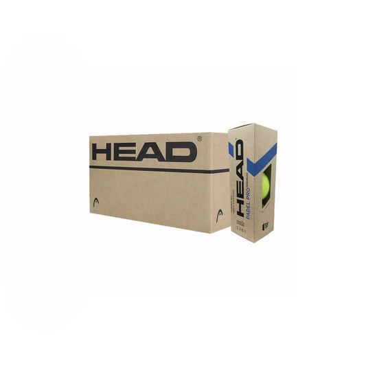 Head Padel Pro Pressureless – doos met 24 × 3 ballen