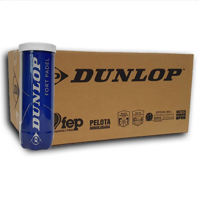Dunlop Padel Fort – 24 × 3 ballen