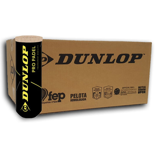 Dunlop Padel Pro – 24 × 3 ballen
