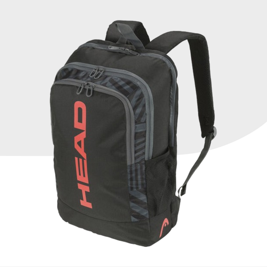 Head Base Back Pack Zwart/rood