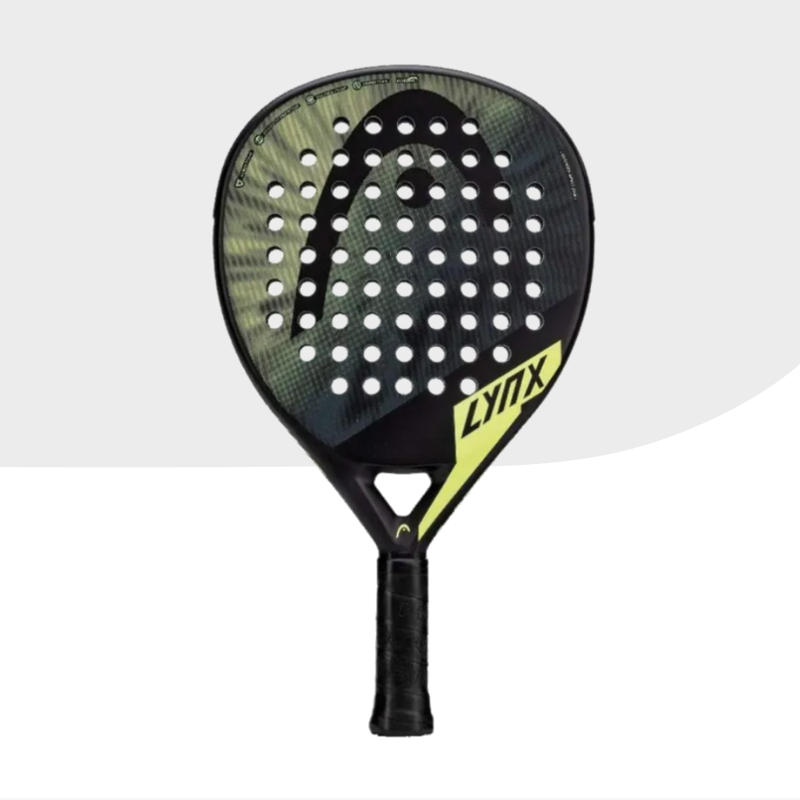 Head Padel Lynx Zwart/geel '25 (smu)