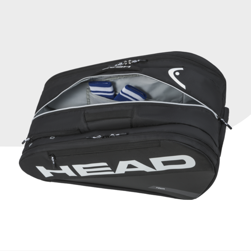 Head Tour L Padel Racketbag Zwart