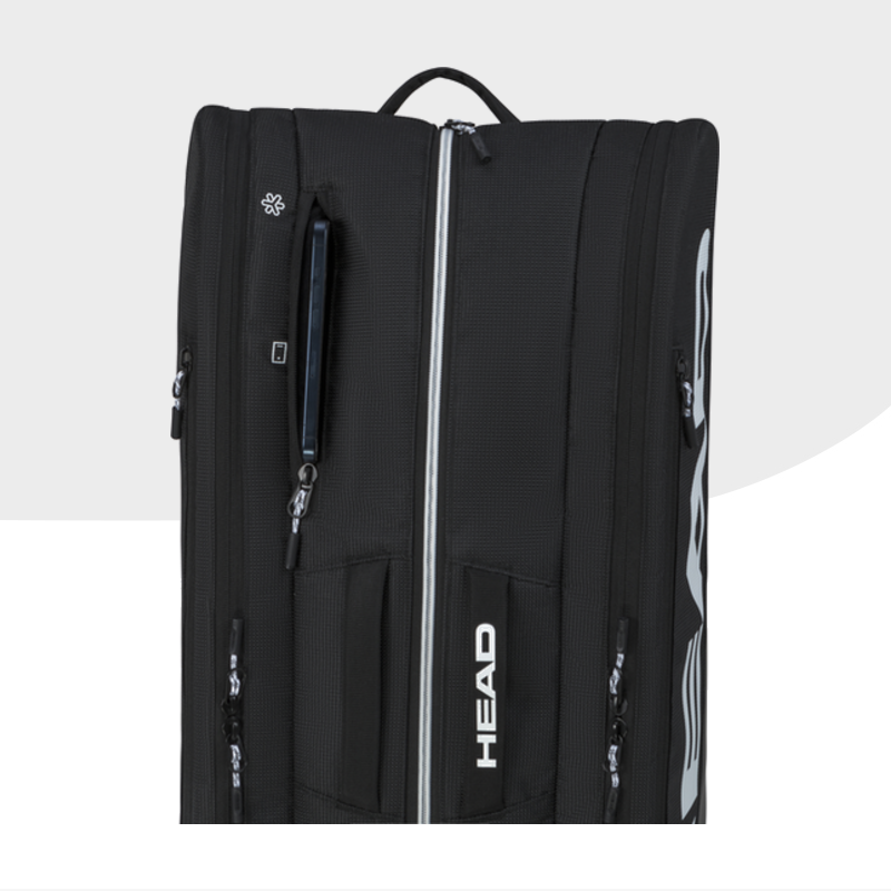 Head Tour L Padel Racketbag Zwart