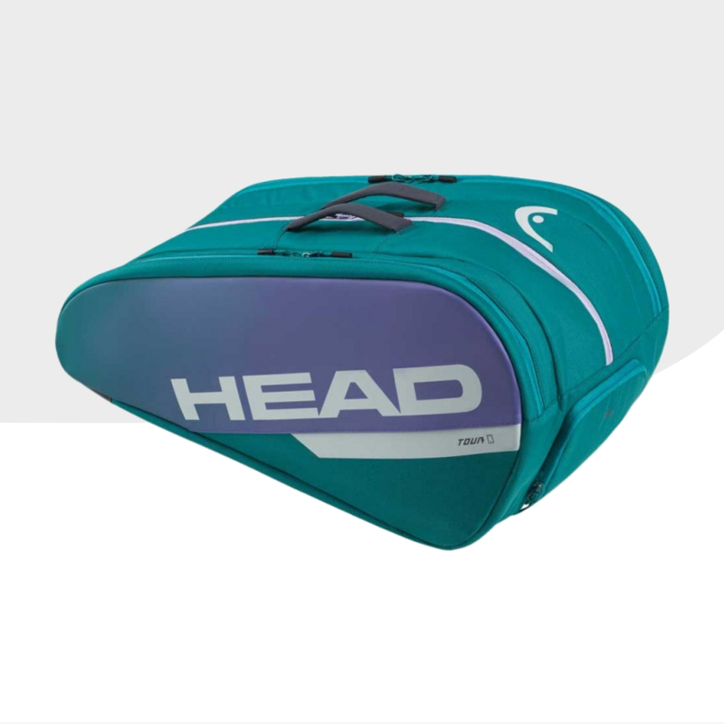 Head Tour Padel Racketbag Groen/paars 2024 (aanbieding)