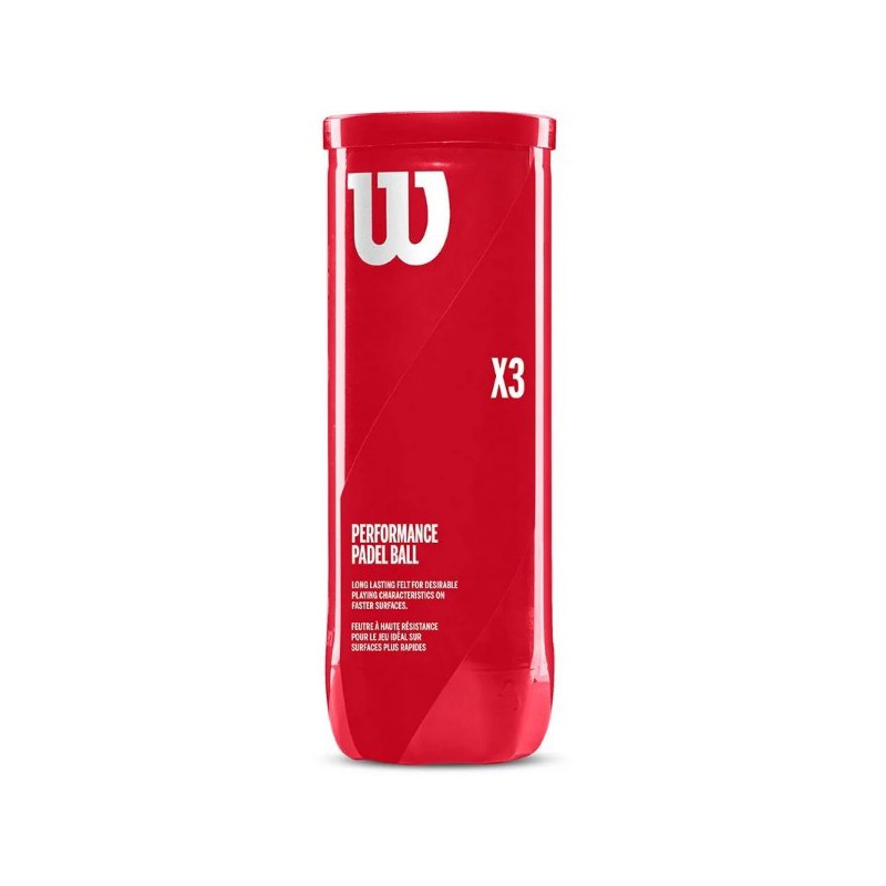 Wilson Padel X3 – 3 ballen