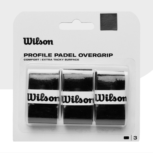 Wilson Profile Padel Overgrip Zwart